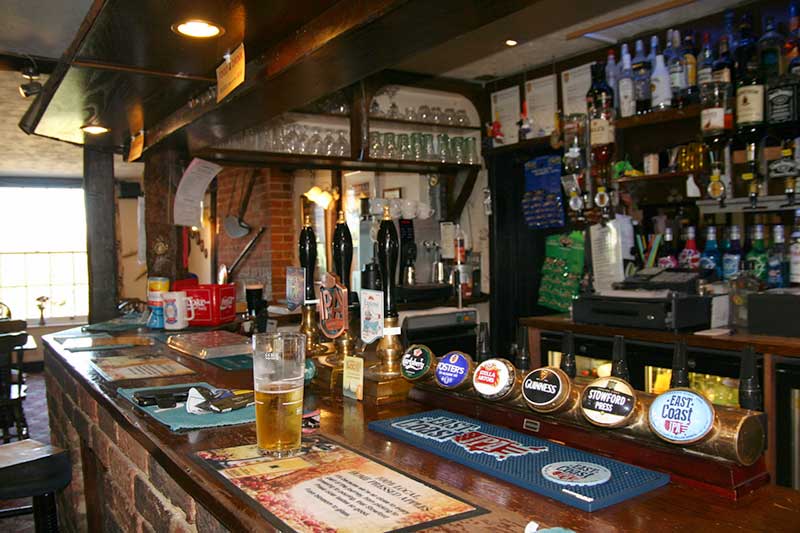 The Farmhouse Inn Thaxted bar